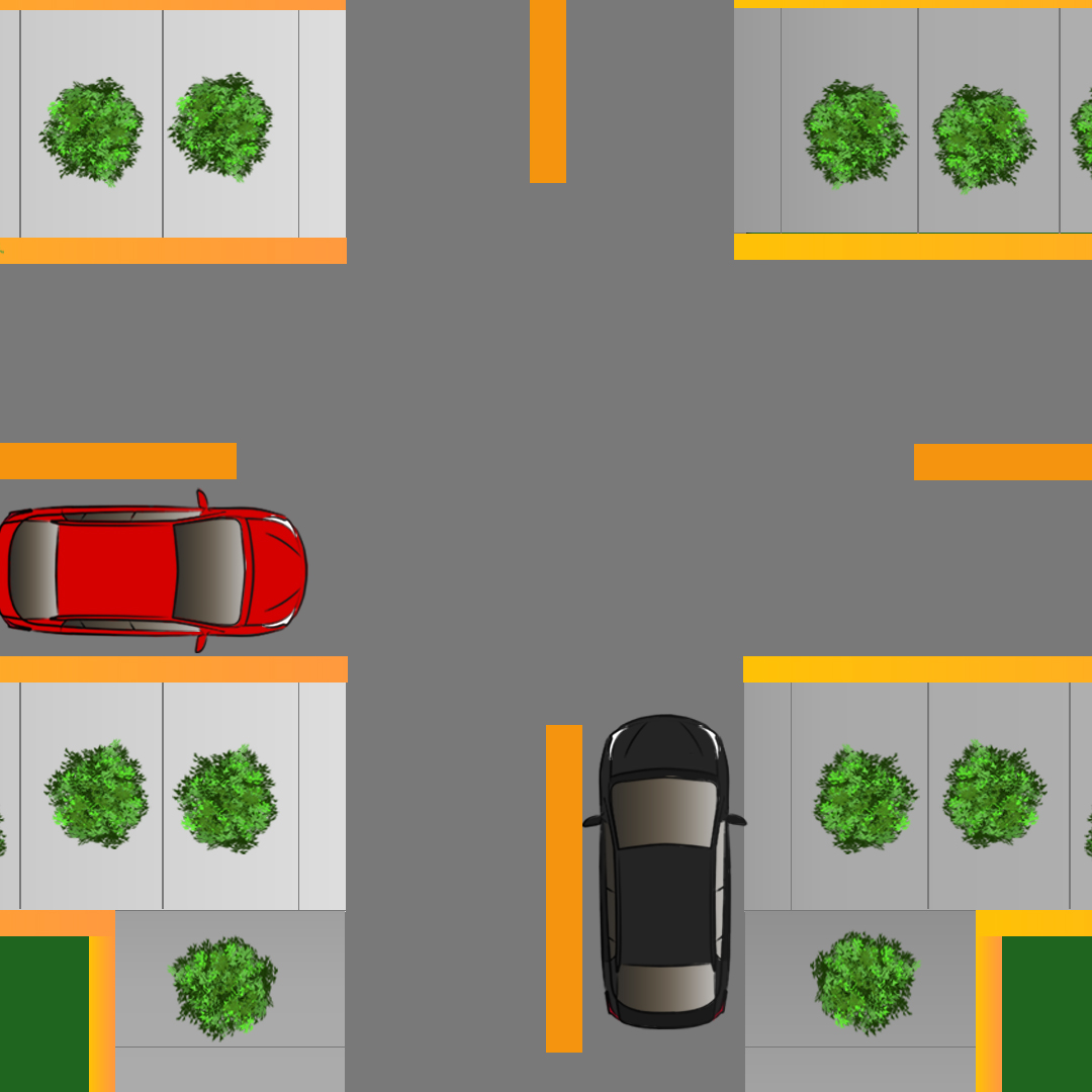 Test 7 - Who gets the right-of-way if you are driving up to an intersection with no signage at the same time as another vehicle?