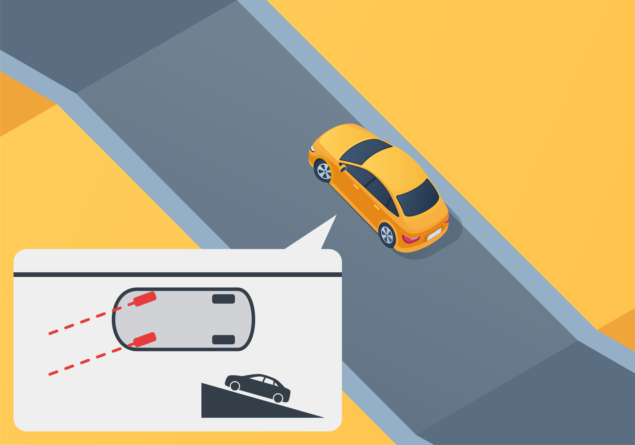 The Basics Of Driving - Where should you turn your vehicle’s front wheels when parking facing uphill on the right side of a street with a curb?