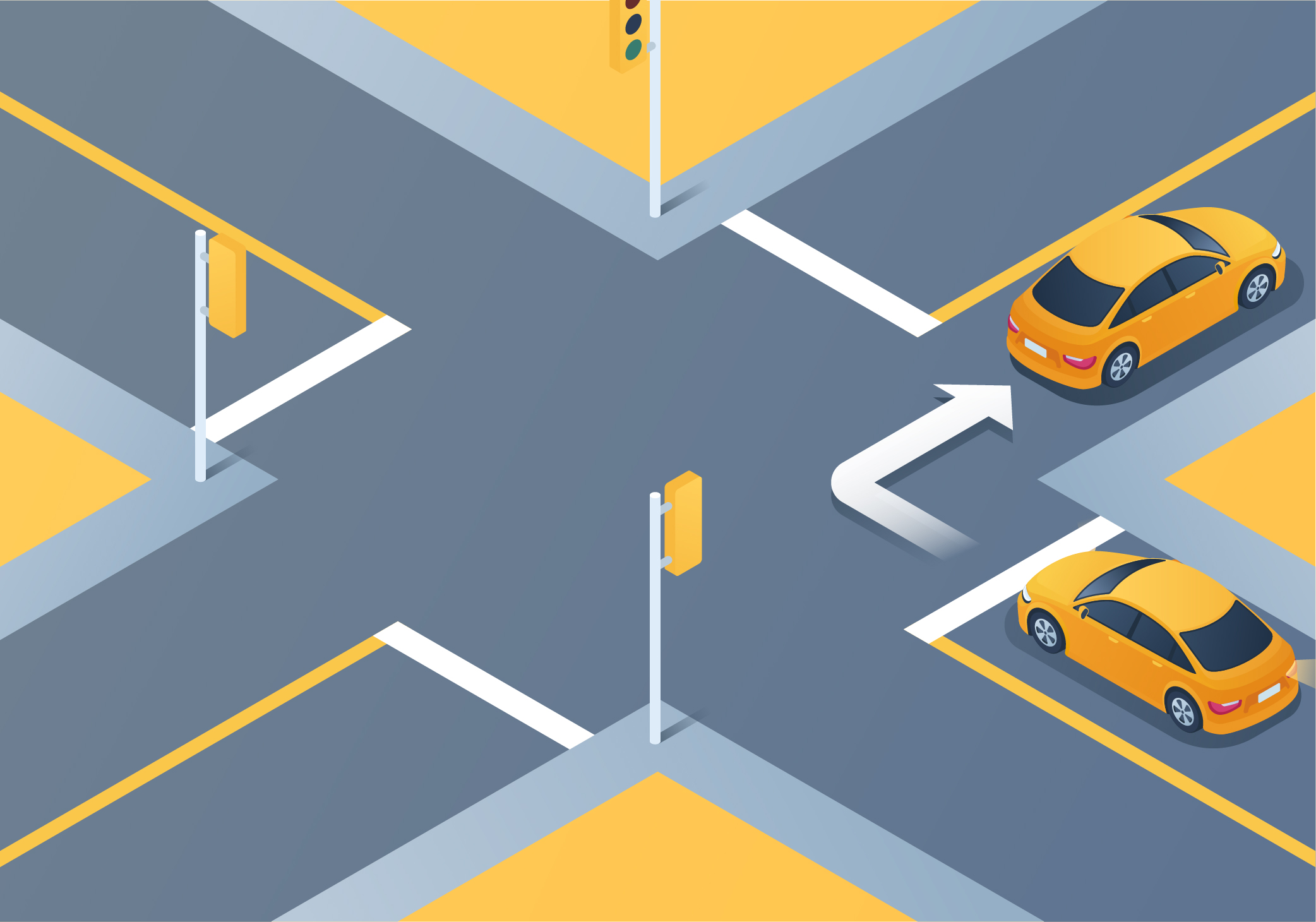 Changing directions - How should you make a right turn?