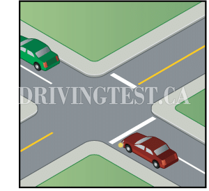 Test 2 - Where on the roadway should you be before turning left from a one-way street?