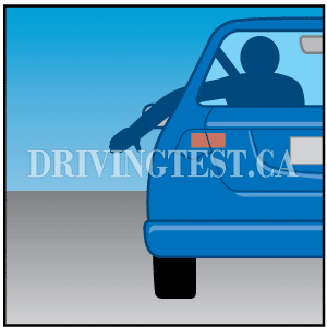 Test 8 - What indicates the signal for slowing down or stopping?