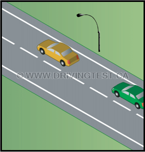 What time gap should there be between your vehicle and the vehicle in front of you reaching a checkpoint? - What time gap should there be between your vehicle and the vehicle in front of you reaching a checkpoint?