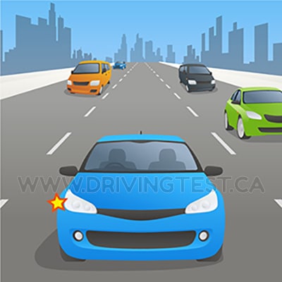 If you are driving outside of a city, town, or village, what is the minimum distance you should turn your signal on if you're planning to change a lane or turn? - If you are driving outside of a city, town, or village, what is the minimum distance you should turn your signal on if you're planning to change a lane or turn?