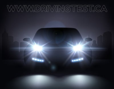 If you are driving at night and an oncoming vehicle has their high beams on, what should you do? - If you are driving at night and an oncoming vehicle has their high beams on, what should you do?