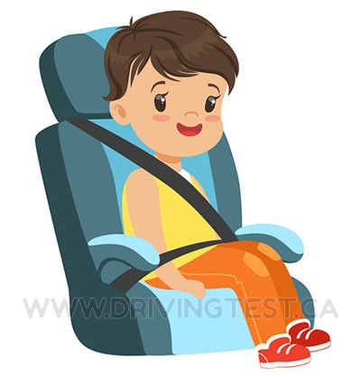 Driving Test Canada - Car Test 3 - At what height is a child allowed to not ride in a booster seat anymore?