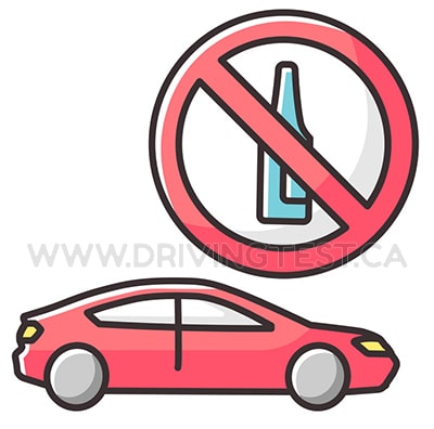 Test 1 - What BAC do driver with a probationary license have to maintain?