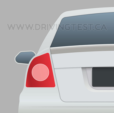 Test 1 - How far away do your brake lights need to be able to be seen during the day?